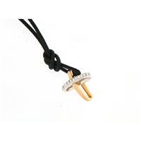 Croce Lorenza Gioielli in Oro Zirconia 413666 - 413666